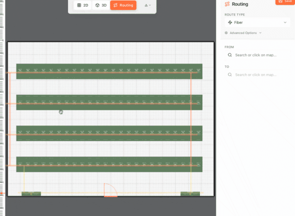 Cable Planner visualization